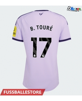 Günstige Newcastle United Bazoumana Toure #17 3rd trikot 2026-27 Kurzarm